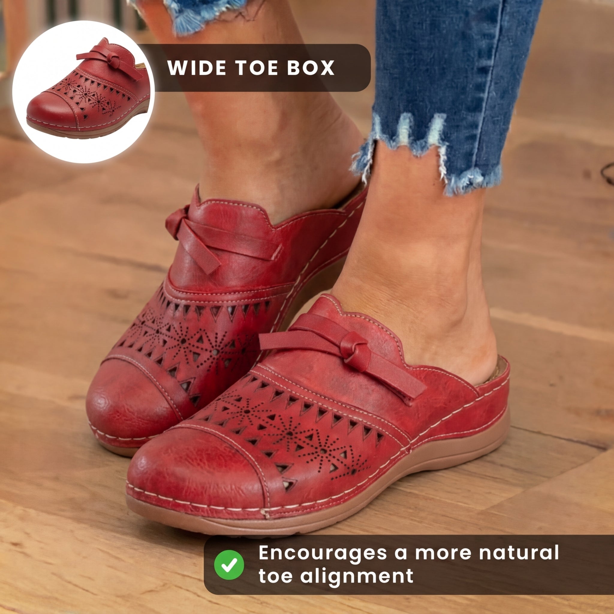 Chaussures Orthopédiques Gracieuses au Look Moderne