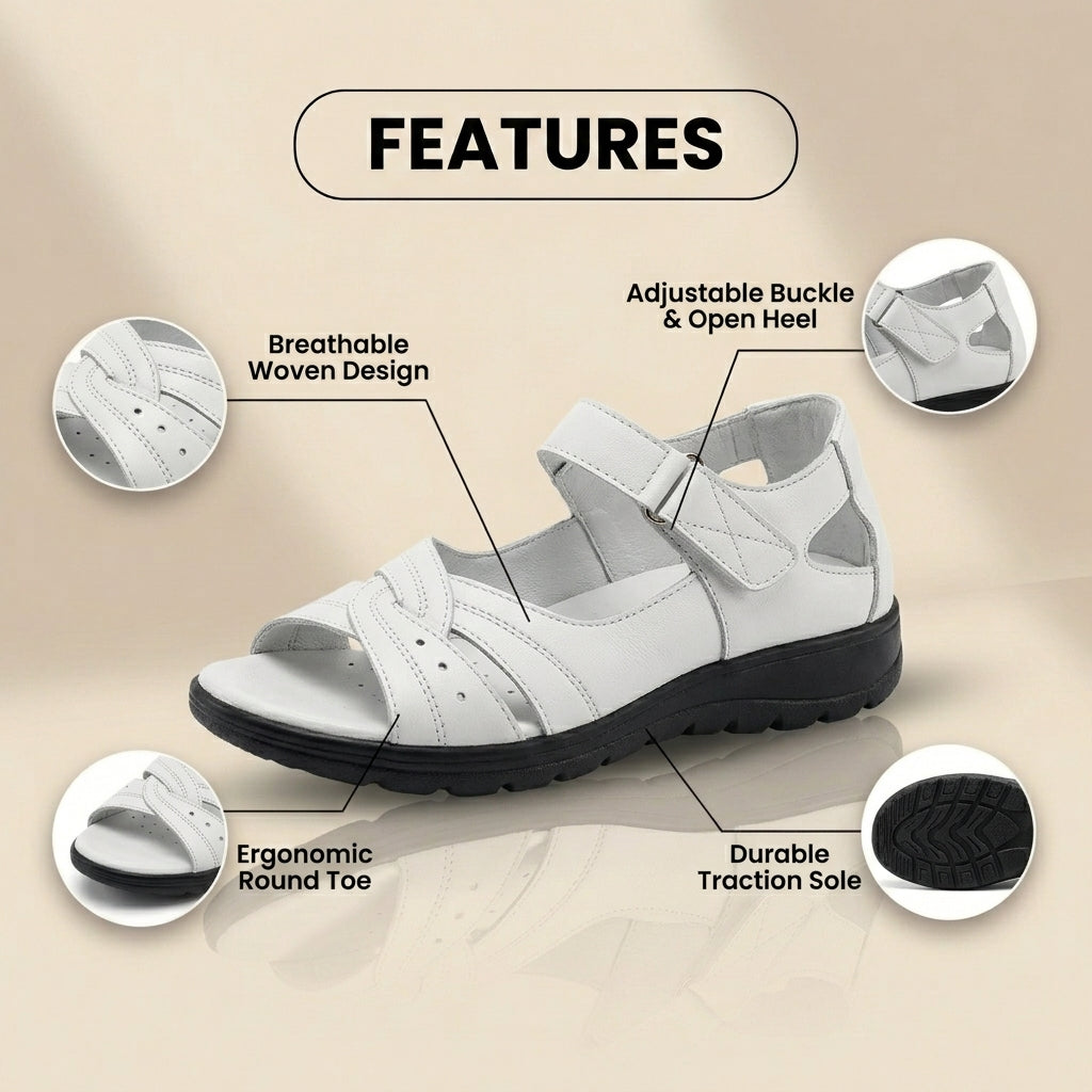 Chaussures Orthopédiques Gracieuses au Look Moderne