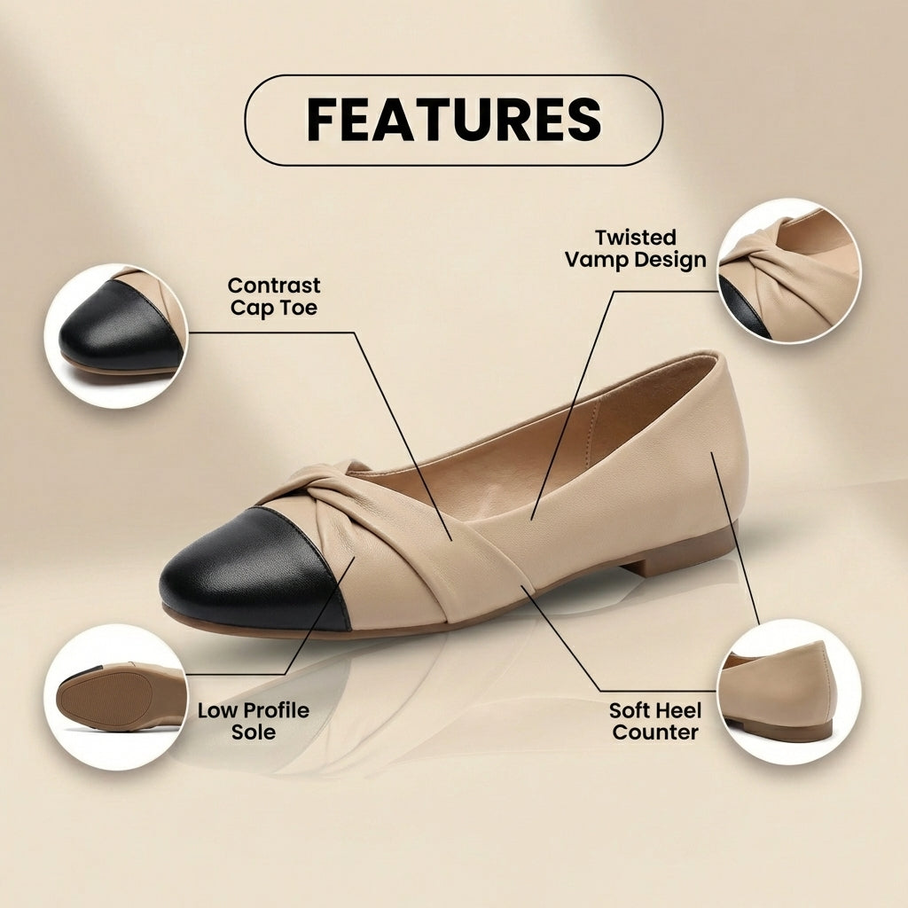Chaussures Orthopédiques Gracieuses au Look Moderne
