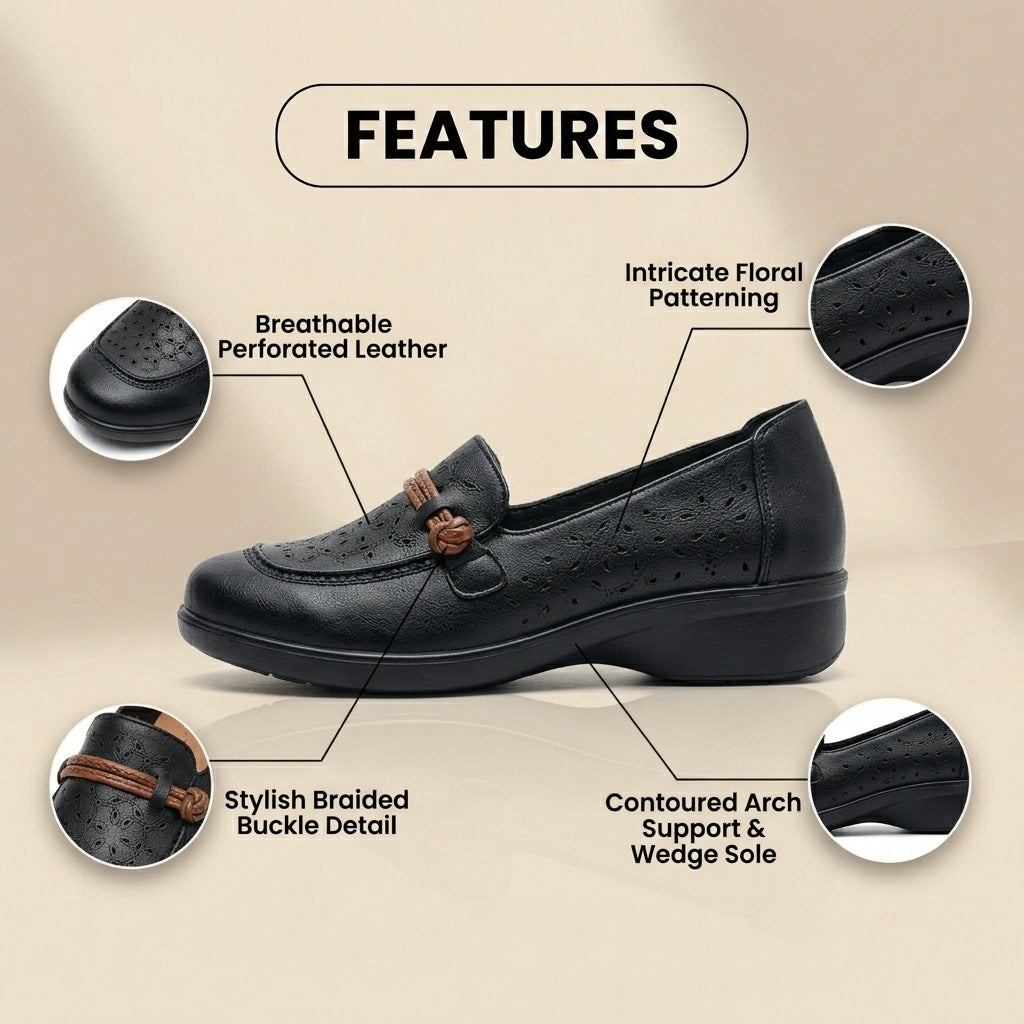Chaussures Orthopédiques d'Inspiration Vintage