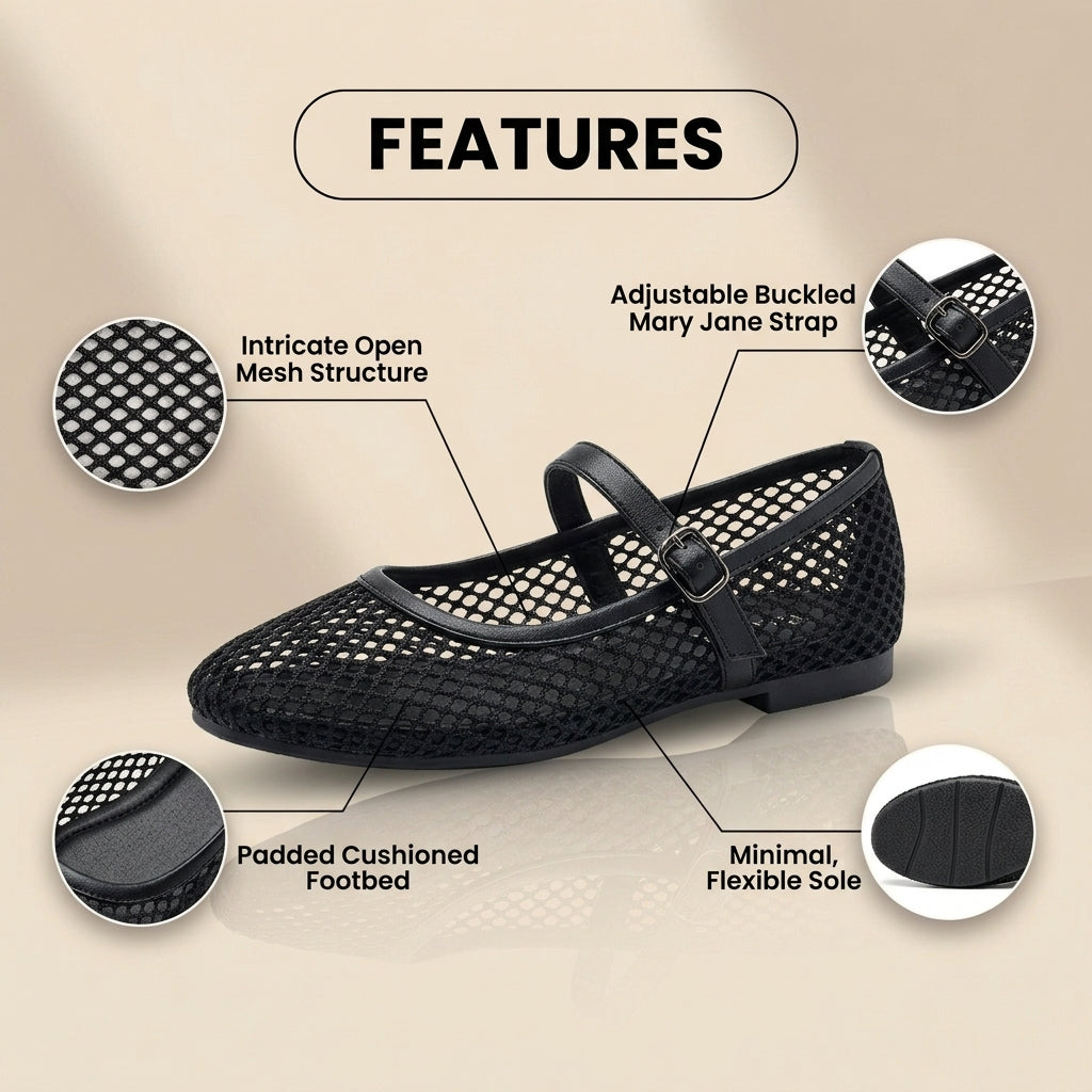 Chaussures Orthopédiques Gracieuses au Look Moderne