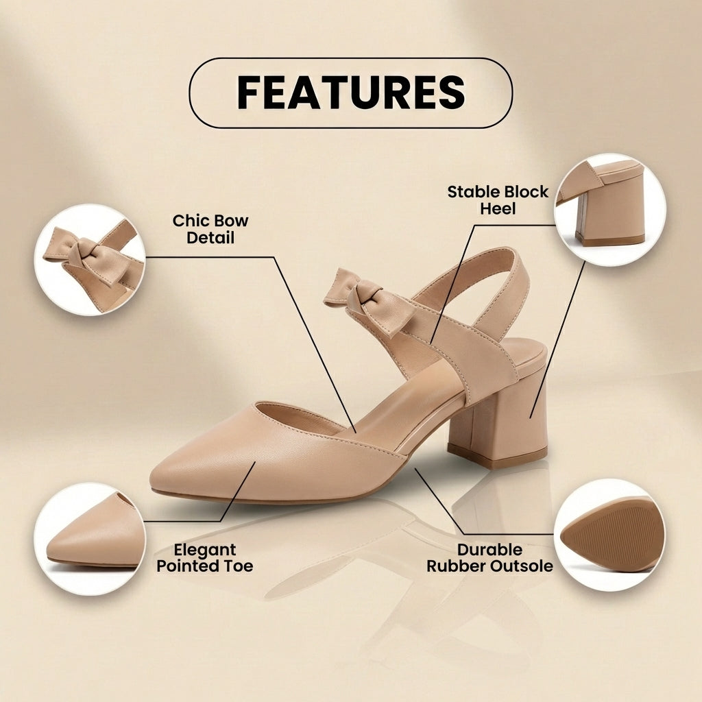Chaussures Orthopédiques Gracieuses au Look Moderne