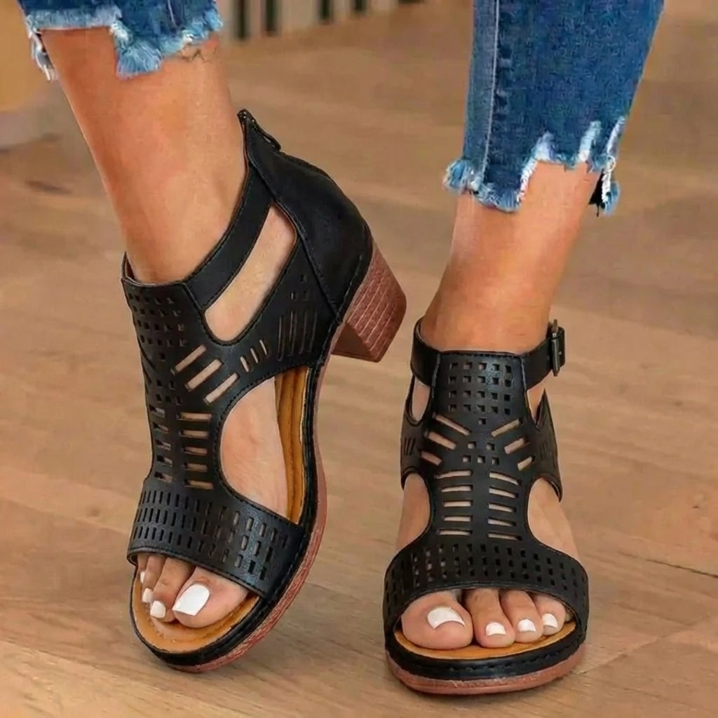 Chaussures Orthopédiques d'Inspiration Vintage