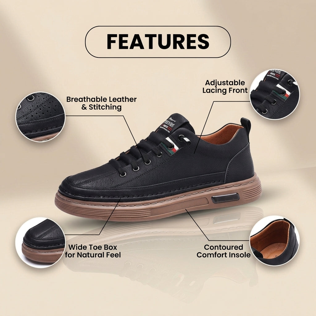 Chaussures Orthopédiques Gracieuses au Look Moderne