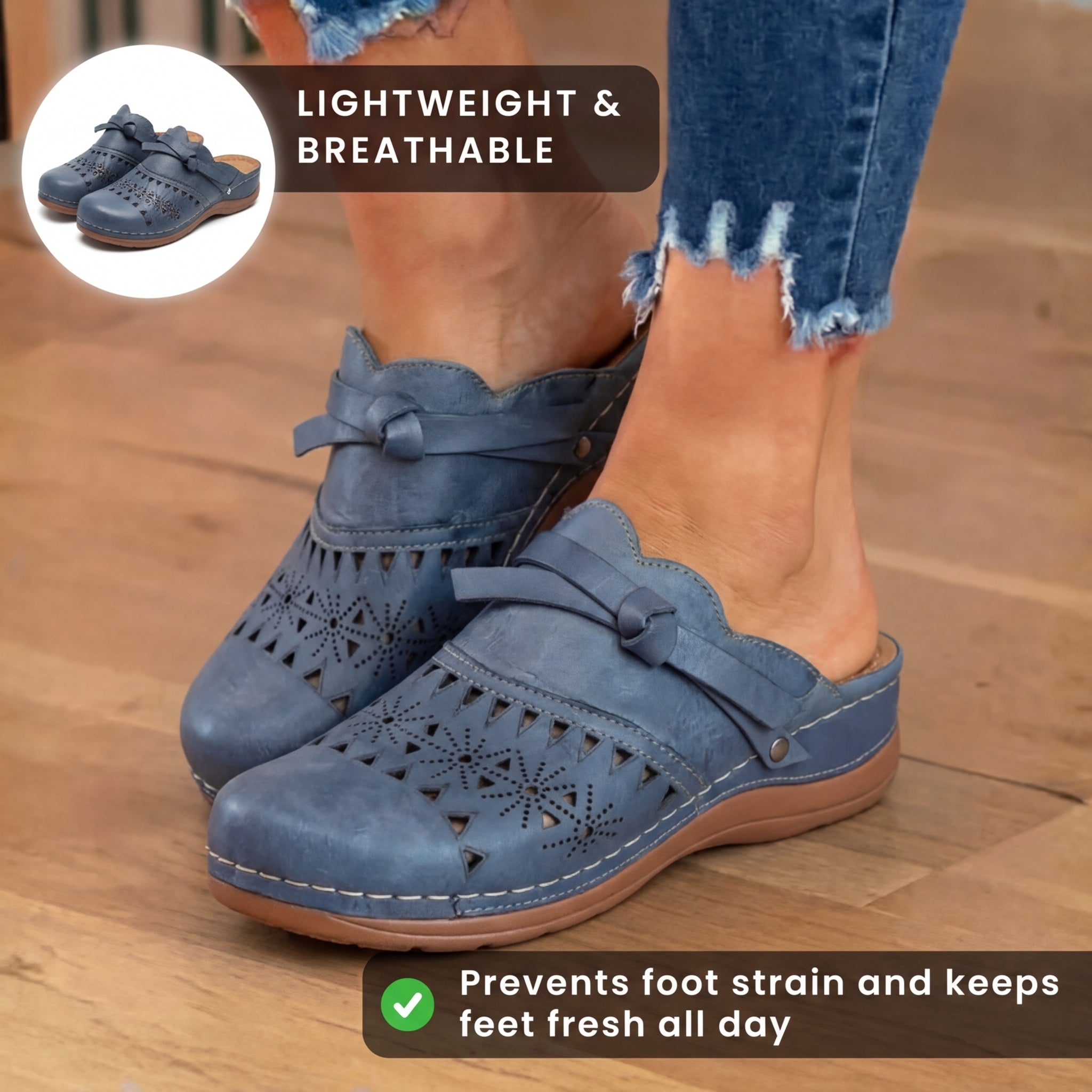 Chaussures Orthopédiques Gracieuses au Look Moderne