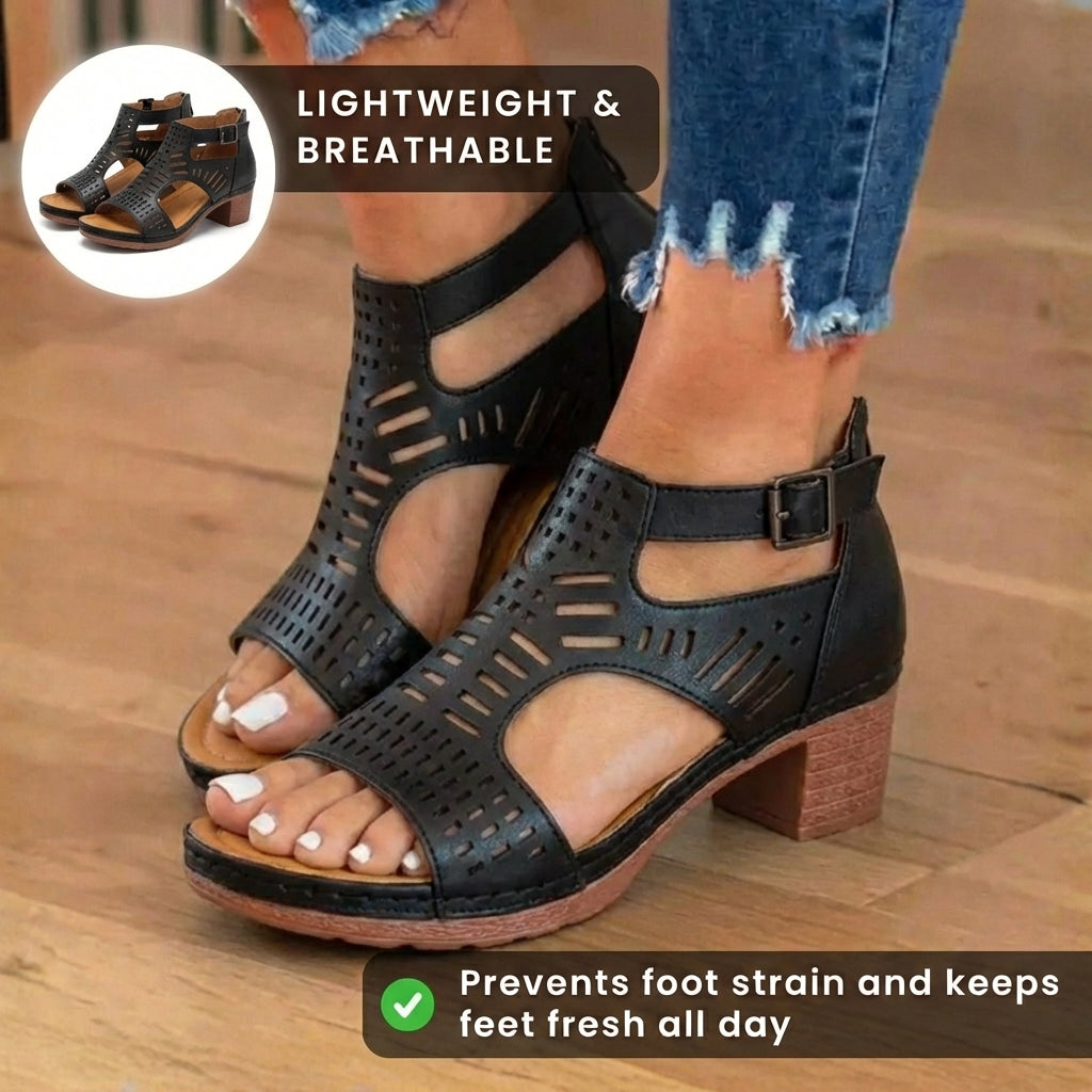 Chaussures Orthopédiques d'Inspiration Vintage
