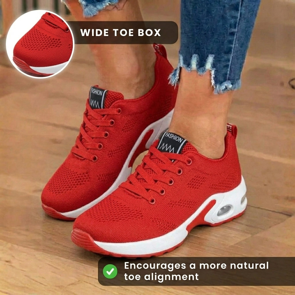 Baskets Orthopédiques Gracieuses au Look Moderne
