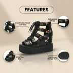 Chaussures Orthopédiques d'Inspiration Vintage