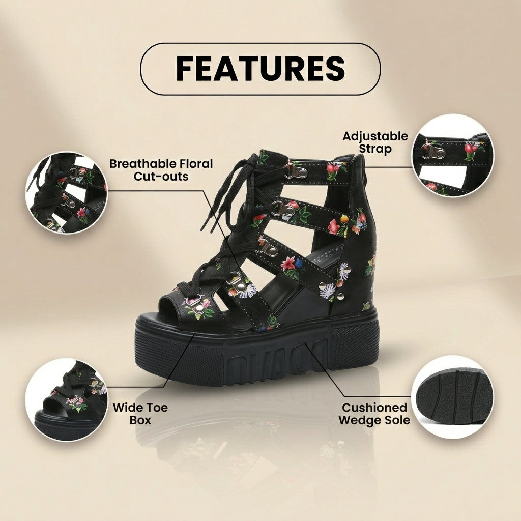 Chaussures Orthopédiques d'Inspiration Vintage