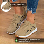 Baskets Orthopédiques Gracieuses au Look Moderne