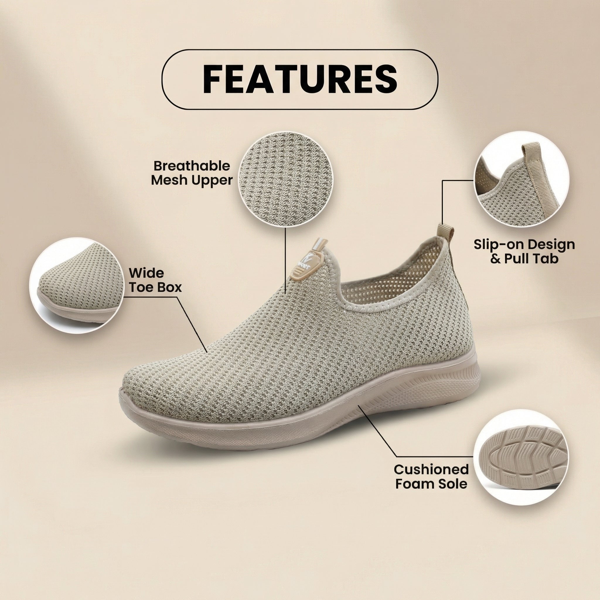 Baskets Orthopédiques Stylées pour Toute Occasion