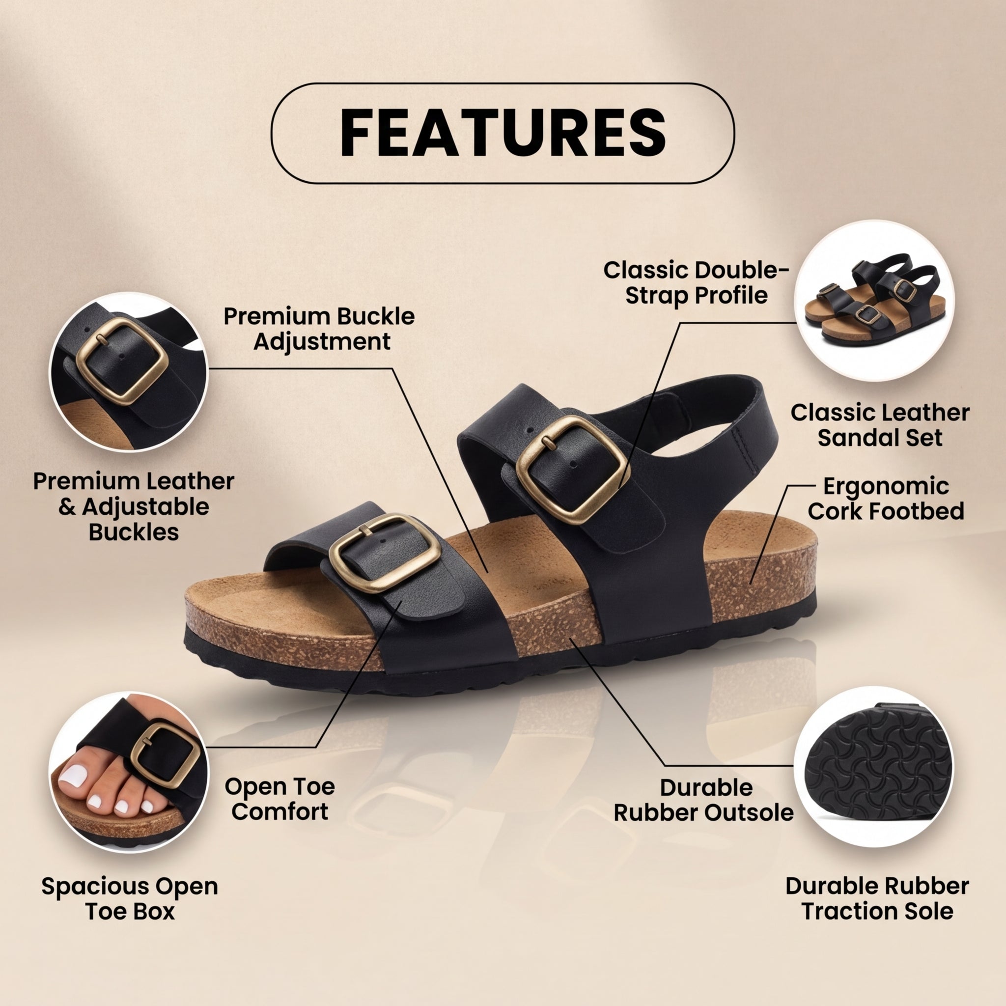 Chaussures Orthopédiques Élégantes pour Chaque Pas