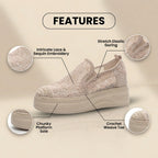 Chaussures Orthopédiques Gracieuses au Look Moderne